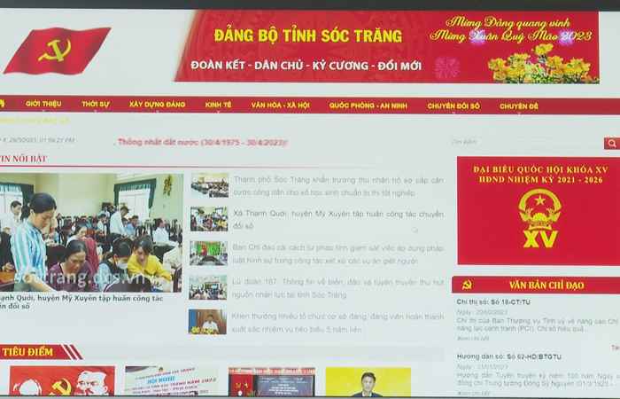 Sóc Trăng sau 5 năm thực hiện Chỉ thị 07 về Đẩy mạnh công tác thông tin cơ sở trong tình hình mới (30-03-2023)